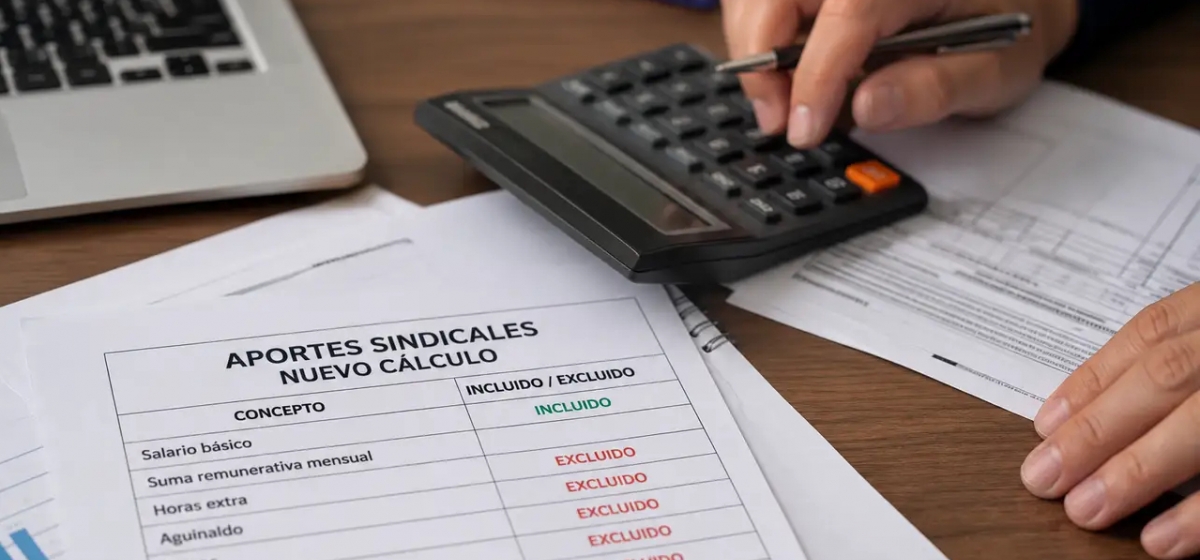 El Gobierno actualizó el régimen para calcular aportes sobre salarios de convenios colectivos