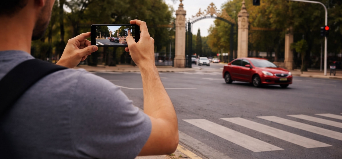 Mendoza: los ciudadanos podrán reportar infracciones viales con fotos y videos