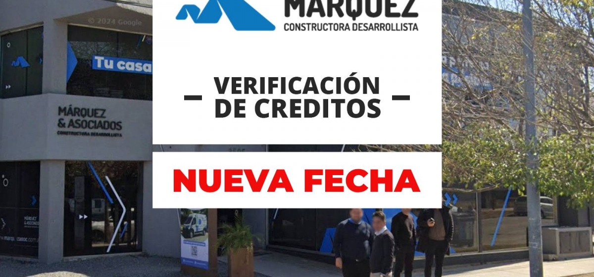 Márquez & Asociados: prorrogan fecha para presentar pedidos de verificación de créditos